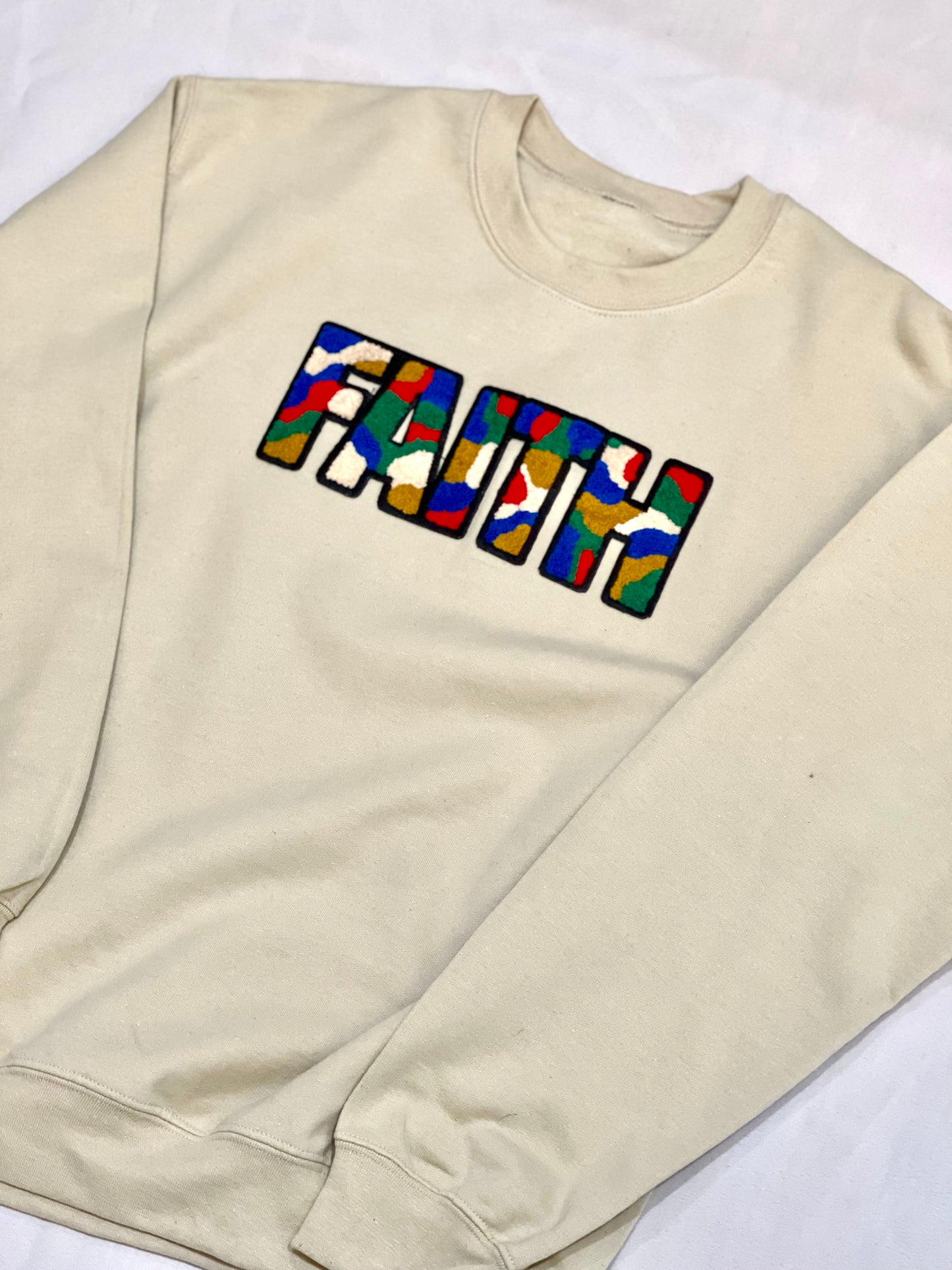 Faith Patch Sweater